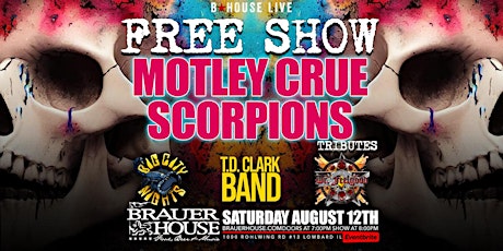 80's Bash with Motley Crue & Scorpions Tributes | FREE SHOW
