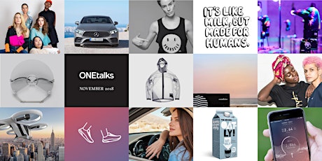 ONEtalks - The brands disrupting the world (Evening talk) primary image