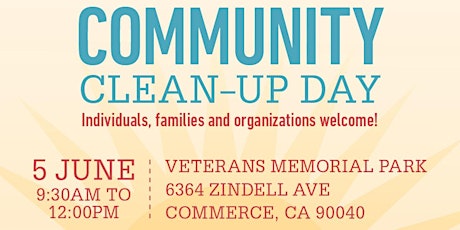 Commerce Community Street Clean Up  - All are Welcome