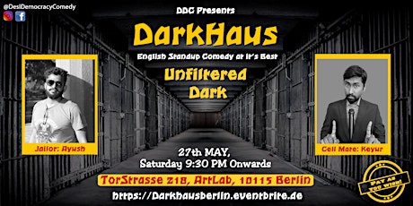 Darkhaus - the most twisted English dark comedy night in town!