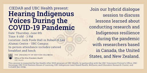 Hearing Indigenous Voices During the COVID-19 Pandemic primary image