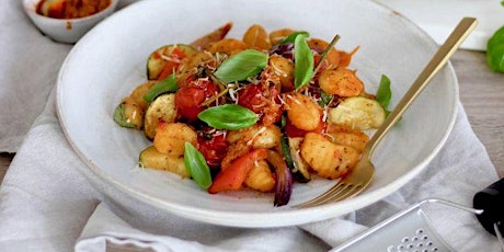 Make Gnocchi (Multi-Coloured) w/ a healthy pesto (GF! Vegan on request)