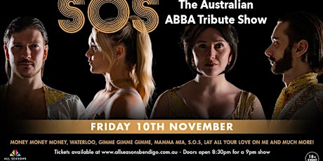 Imagem principal do evento SOS - The Australian ABBA Tribute Show