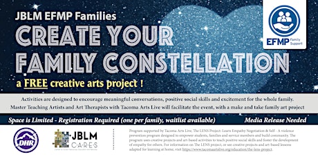 JBLM EFMP - Family Constellations with Tacoma Arts Live