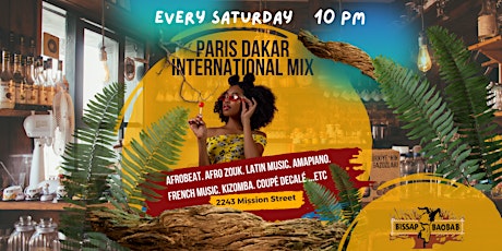 Special Carnaval weekend, International Paris Dakar night at Baobab