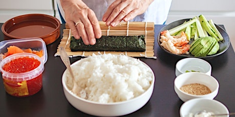 Sushi Making class at d'Lish Kitchen Cafe!