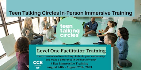 Primaire afbeelding van Art of Youth Circle Facilitation  - IN PERSON - **POSTPONED**