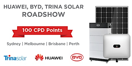 Huawei BYD Trina Solar Roadshow (Perth) primary image