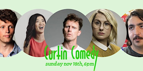 Curtin Comedy - Sunday 18th November with David Quirk primary image