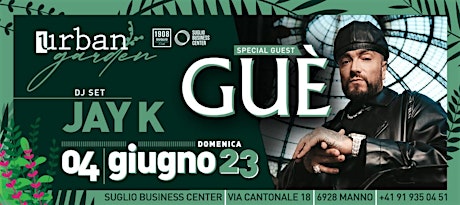 DJ set Jay K con special guest Guè a Manno in Svizzera