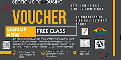Hey! You CAN Turn Your Section 8 Housing Voucher Into A Mortgage!