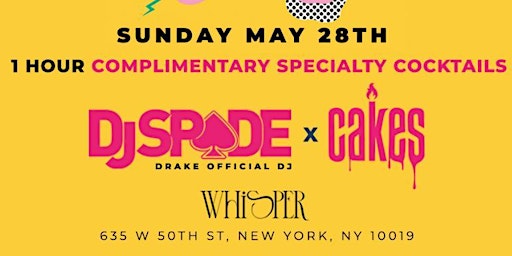 5*28 - Private Event ::  Secret Society NY :: MDW ::  DJ Spade LIVE primary image