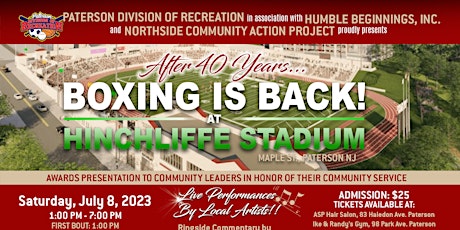 Northside Community Action Project Boxing Event- Hinchcliffe Stadium