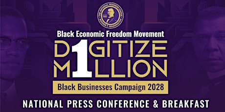 Black Economic Freedom Movement Digitize 1M Black Businesses Campaign 2028