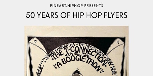 50 YEARS OF HIP HOP FLYERS SNEAKER PARTY! primary image
