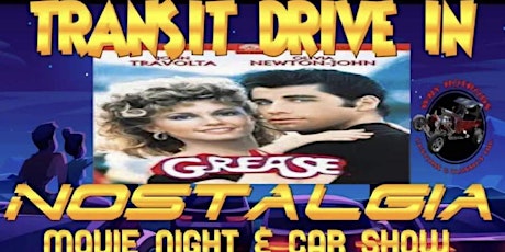Transit drive in nostalgia night featuring GREASE