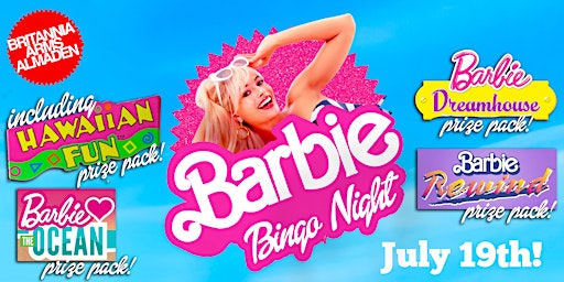Barbie Bingo Night at the Britannia Arms Almaden!