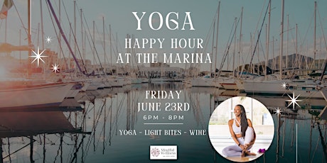 Yoga Happy Hour at the Marina