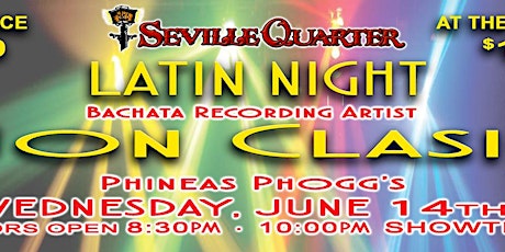 Imagen principal de Latin Night Live Performance: Bachata Recording Artist Jon Classic