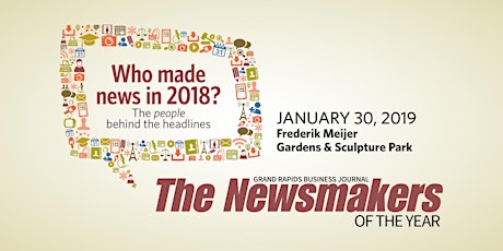 Grand Rapids Business Journal's 2018 Newsmakers of the Year Breakfast primary image