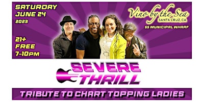 SEVERE THRILL @ Vino by the Sea | SAT JUNE 24 | Live Music 7-10pm primary image