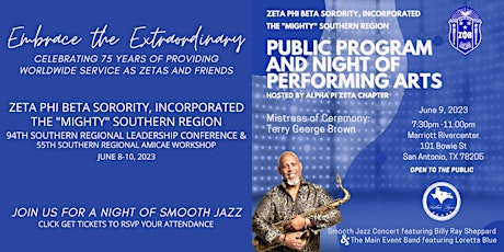 Public Program and Night of Performing Arts Featuring Billy Ray Shepard