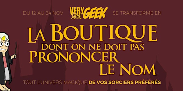 Grand Goûter / Afterwork des sorciers - Very Bad Geek