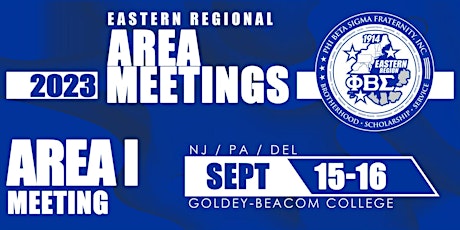 AREA I: 2023 ER Area Meeting
