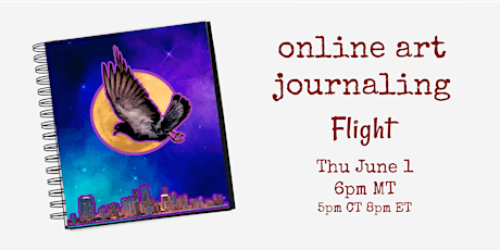 Art Journaling on Flight
