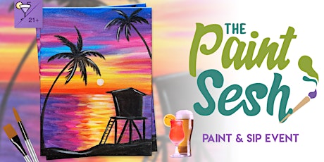 Paint & Sip Painting Event in Corona, CA – “Paradise Beach” at Skyland Ale