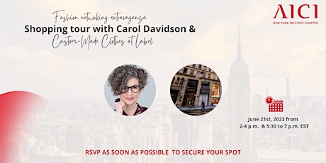Fashion Networking Extravaganza: Shopping tour with Carol Davidson
