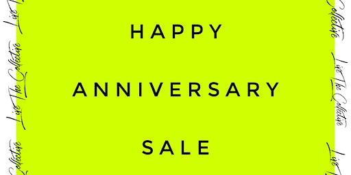 FIVE-YEAR ANNIVERSARY BLOWOUT SALE