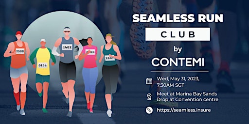 Seamless Run Club | Inviting insurance colleagues for a run near Marina Bay primary image