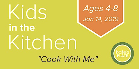 January 14th, 2019: Cook with Me - Kids Cooking Class, Ages 4-8 primary image