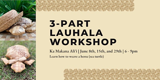 Lauhala Honu Workshop primary image