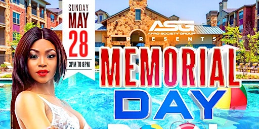 ASG MEMORIAL DAY POOL PARTY