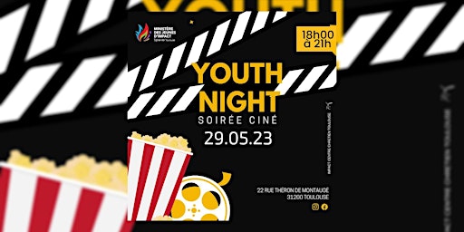 YOUTH NIGHT SOIREE CINÉ