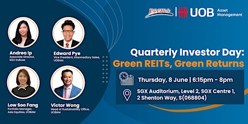 Quarterly Investor Day: Green REITs Green Returns primary image
