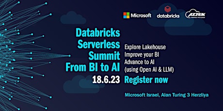 Databricks Serverless Summit - From BI to AI primary image
