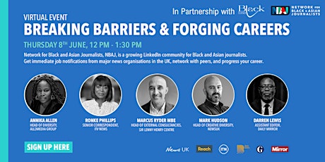 Black Create Connect Partnership : NBAJ Breaking Barriers & Forging Careers