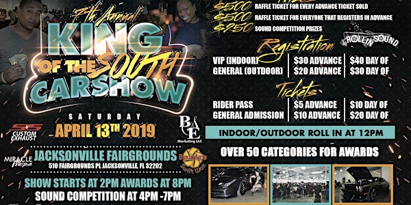 7TH ANNUAL KING OF THE SOUTH FT IMPORT WARZ CAR SHOW