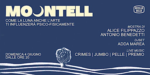 MOONTELL • MOSTRA & LIVE MUSIC • Ostello Bello Milano Duomo primary image