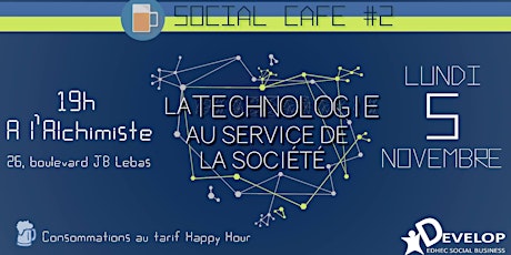Image principale de Social Café #2 - La technologie au service de la société