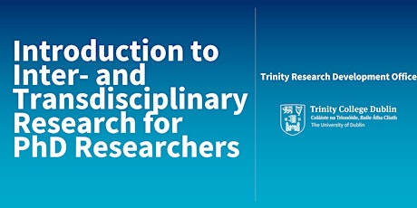 Imagen principal de Introduction to Inter- and Transdisciplinary Research for PhD Researchers