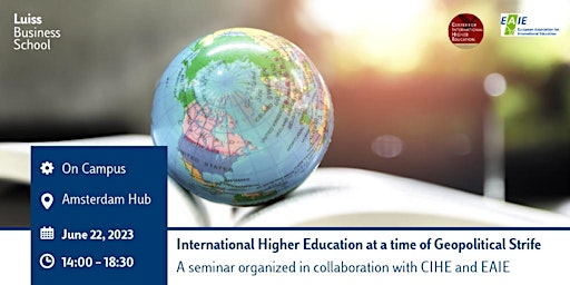International Higher Education at a time of Geopolitical Strife  primärbild