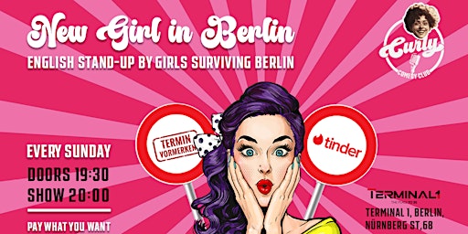 Imagen principal de English stand-up: New Girl in Berlin 11.06.23