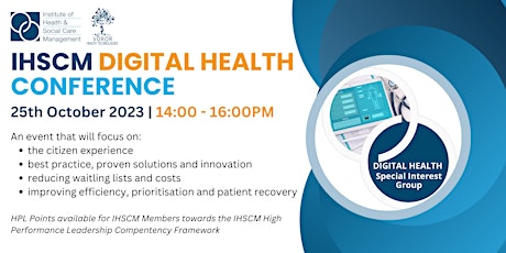 IHSCM Digital Health Conference 2023