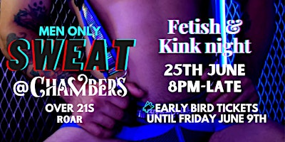 SWEAT - Fetish and Kink Night  @Chambers bar primary image