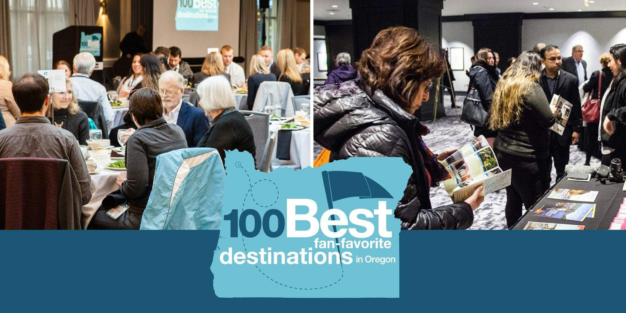 2019 100 Best Fan-Favorite Destinations in Oregon awards luncheon AND They said what?: Online-review reputation seminar