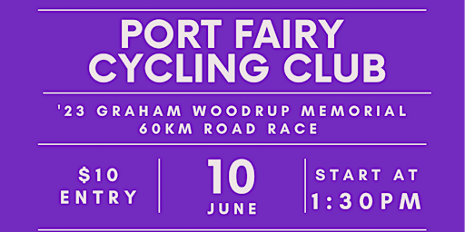 2023 Graham Woodrup Memorial Road Race primary image